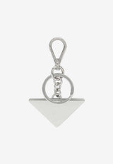 Prada Logo-Plaque Keyring  2PS05766A/S_PRADA-F0002