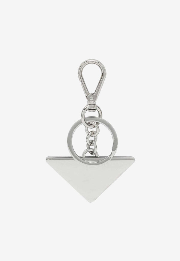 Prada Logo-Plaque Keyring  2PS05766A/S_PRADA-F0002