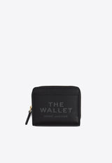 Marc Jacobs Mini Compact Pebbled Leather Wallet Black 2R3SMP044S10-001_BLACK