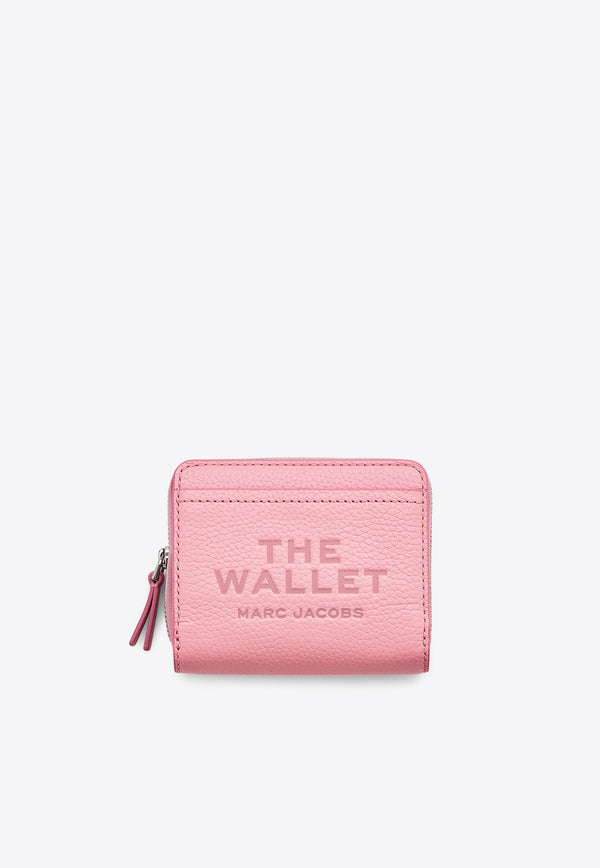 Marc Jacobs Mini Compact Pebbled Leather Wallet Pink 2R3SMP044S10-669_PINK