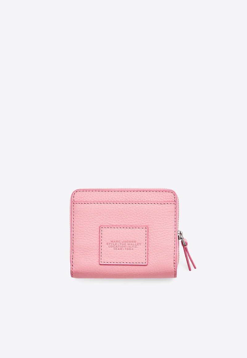 Marc Jacobs Mini Compact Pebbled Leather Wallet Pink 2R3SMP044S10-669_PINK