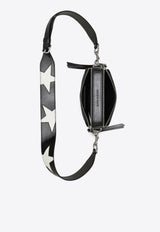 Marc Jacobs Snapshot Star Patchwork Leather Crossbody Bag Black 2R4HCR013H02-005_BLACK WHIT