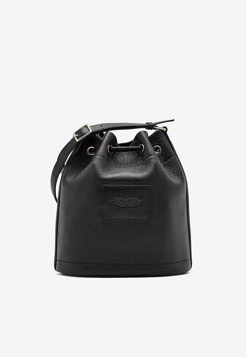 Marc Jacobs Large Grained Leather Bucket Bag Black 2R4HSH037H02-001_BLACK