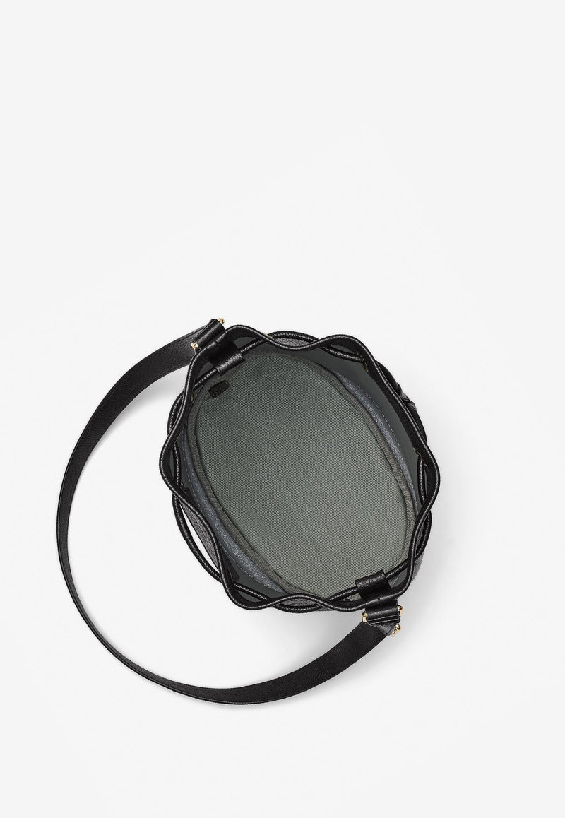 Marc Jacobs Large Grained Leather Bucket Bag Black 2R4HSH037H02-001_BLACK