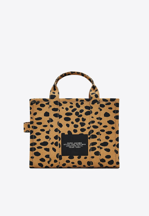 Marc Jacobs Medium Cheetah Canvas Tote Bag Beige 2R4HTT002H03-002_ANIMAL PRI