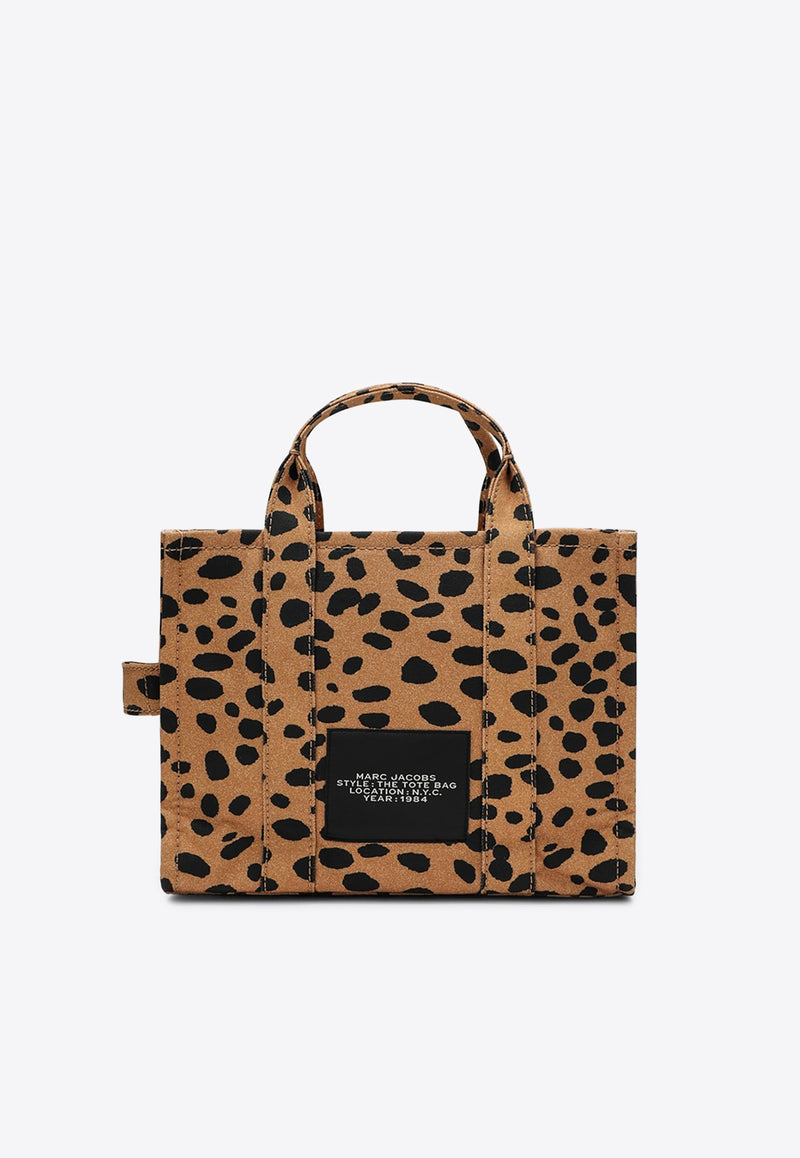 Marc Jacobs Small Cheetah Print Tote Bag Brown 2R4HTT002H03CO/Q_MARC-002