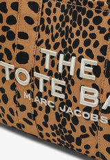 Marc Jacobs Small Cheetah Print Tote Bag Brown 2R4HTT002H03CO/Q_MARC-002