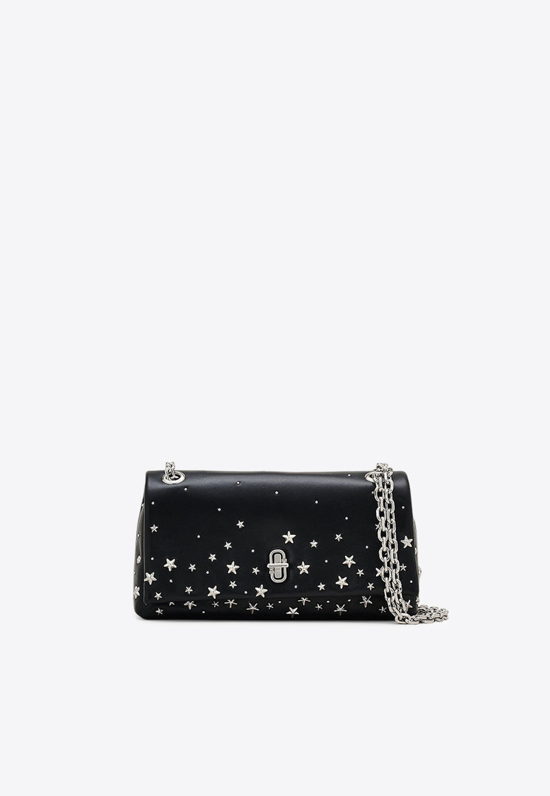 Marc Jacobs Star-Studded Leather Chain Clutch Black 2R4SMN008S02-001_BLACK
