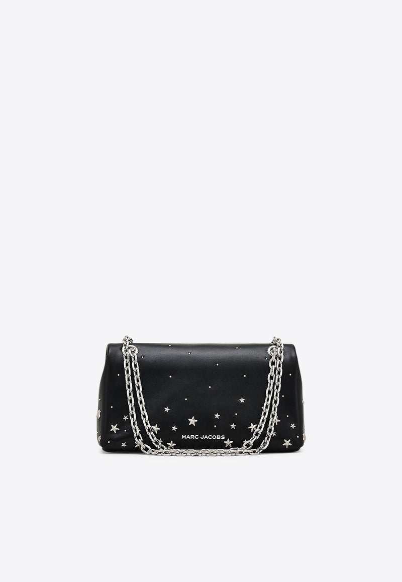 Marc Jacobs Star-Studded Leather Chain Clutch Black 2R4SMN008S02-001_BLACK