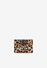 Marc Jacobs The Cheetah Leather Cardholder Beige 2R4SMP002S02_002