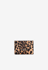 Marc Jacobs The Cheetah Leather Cardholder Beige 2R4SMP002S02_002