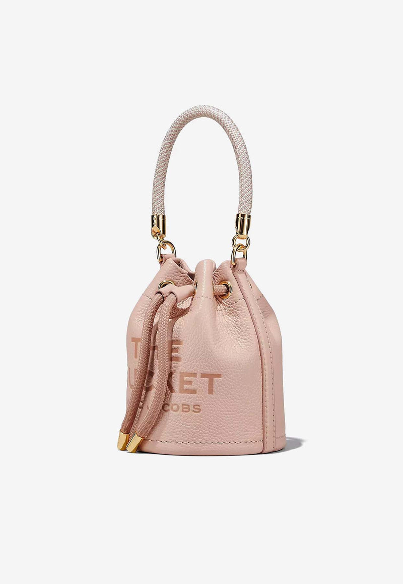 Marc Jacobs The Mini Bucket Bag in Grained Leather Pink 2S3HCR058H03-624ROSE