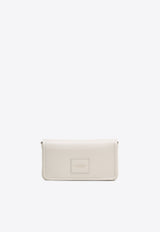 Marc Jacobs Mini Crossbody Bag in Grained Leather Cream 2S4SMN080S02-137_CREAM