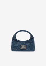 Marc Jacobs Mini Crystal Denim Sack Bag Blue 2S5HSC021H03CO/Q_MARC-475
