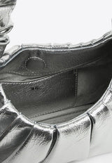 JW PEI Gabbi Metallic Leather Hobo Bag Metallic 2T03-30EL/O_JWPEI-SI