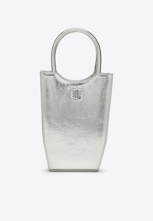 JW PEI Fei Faux Leather Crossbody Bag Metallic 2T17-95EL/O_JWPEI-SI