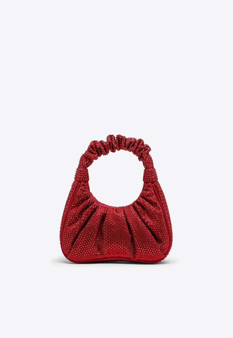 JW PEI Gabbi Crystal-Embellished Hobo Bag Red 2T34-4EL/O_JWPEI-RE