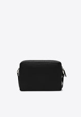 Prada Triangle Logo Re-Nylon Messenger Bag Black 2VH048XOO2DMH/P_PRADA-F0002