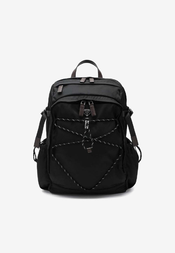 Prada Speedrock Zipped Backpack  2VZ122OOO2DMG/S_PRADA-F0002