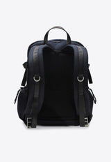 Prada Triangle Logo Speedrock Backpack  Blue 2VZ122OOO2DMG/S_PRADA-F0008