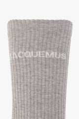 Logo Ribbed Socks
