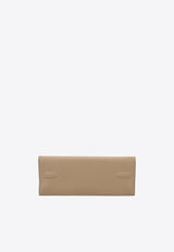 Birkin Shadow Clutch 29 in Beige Marfa Swift Leather