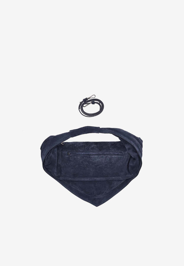 Federico Cina Maxi Tortellino Shoulder Bag Blue TB0102_BLU