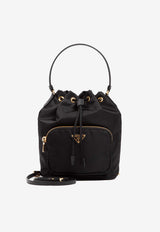 Triangle Logo Re-Nylon Bucket Bag