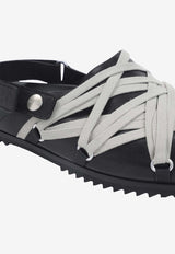 Megalace Granola Leather Mules