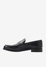 Robin Leather Brouge Loafers