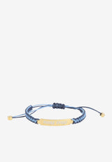 Engraved-Logo Cord Bracelet