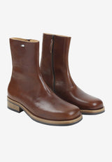 Camion Leather Ankle Boots