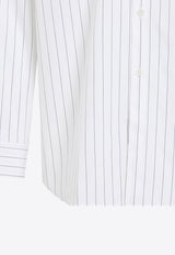 Striped Poplin Shirt