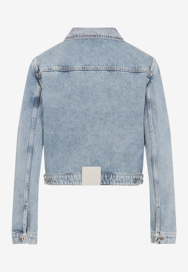 جاكيت دنيم قصير