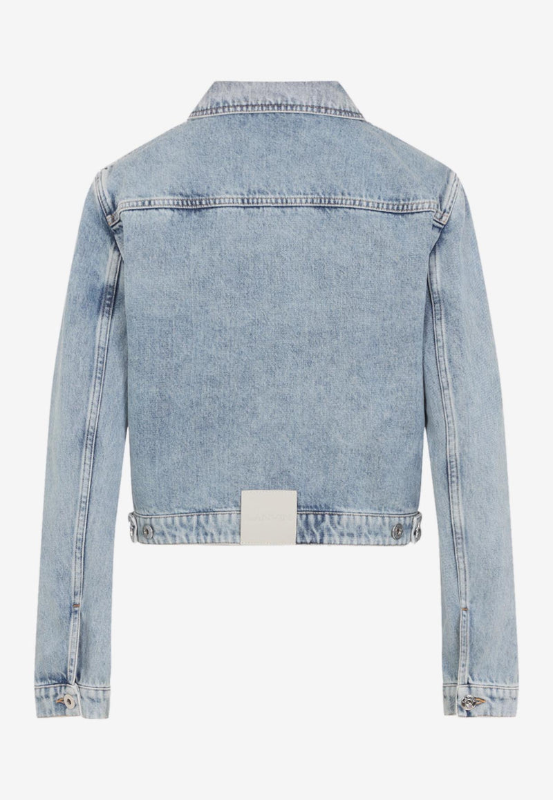 جاكيت دنيم قصير