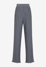 بنطال بكسرات وقصة ساق مُستقيمة