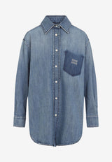 Logo Denim Shirt