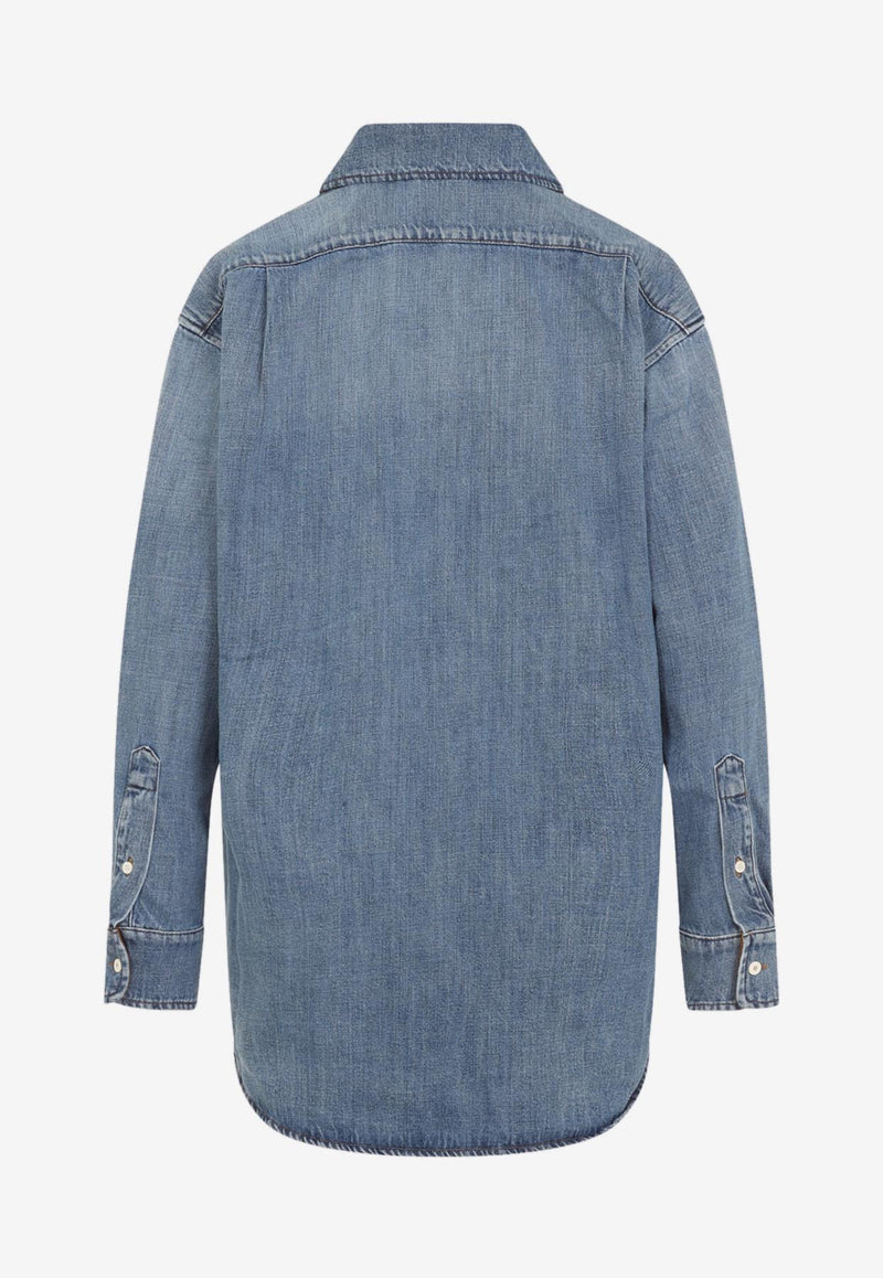 Logo Denim Shirt