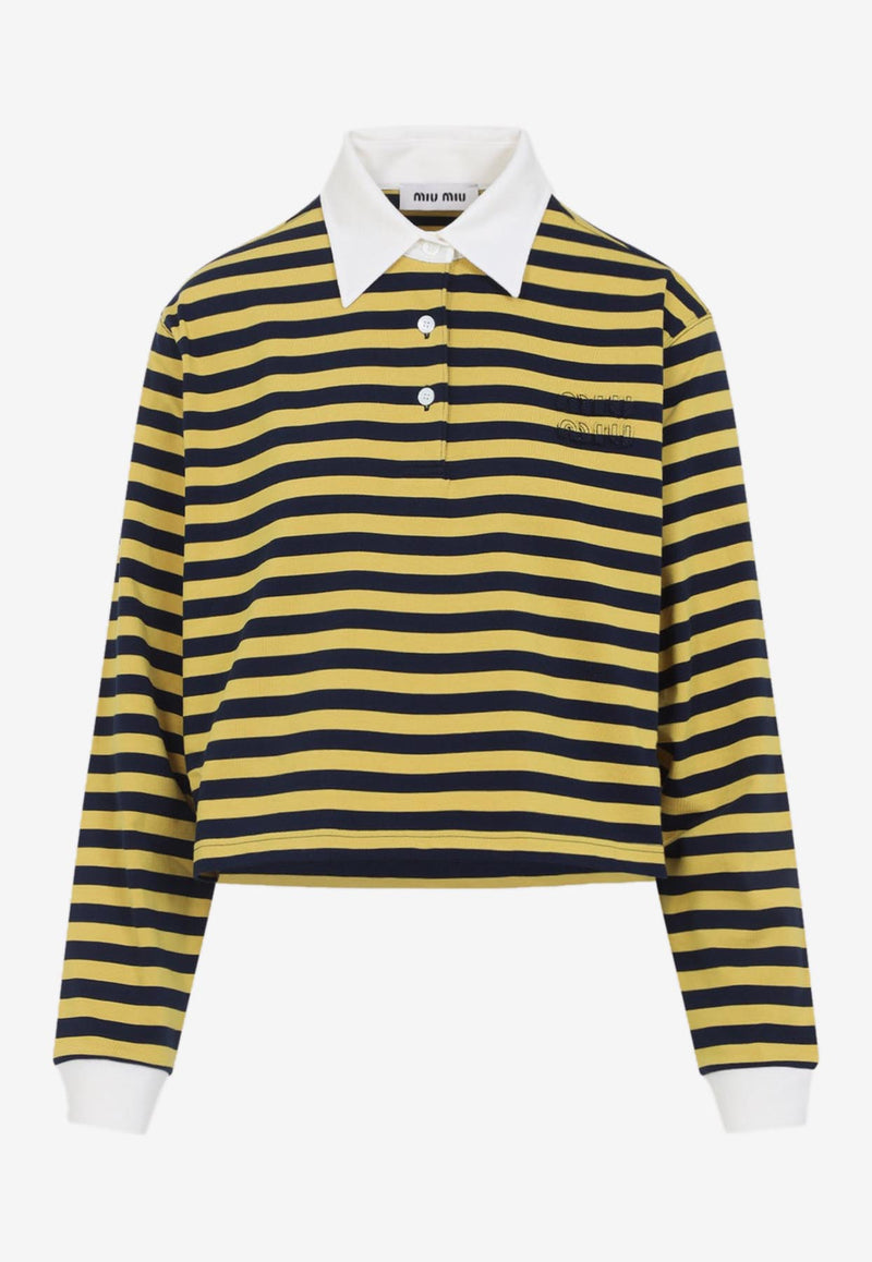 Striped Polo T-shirt