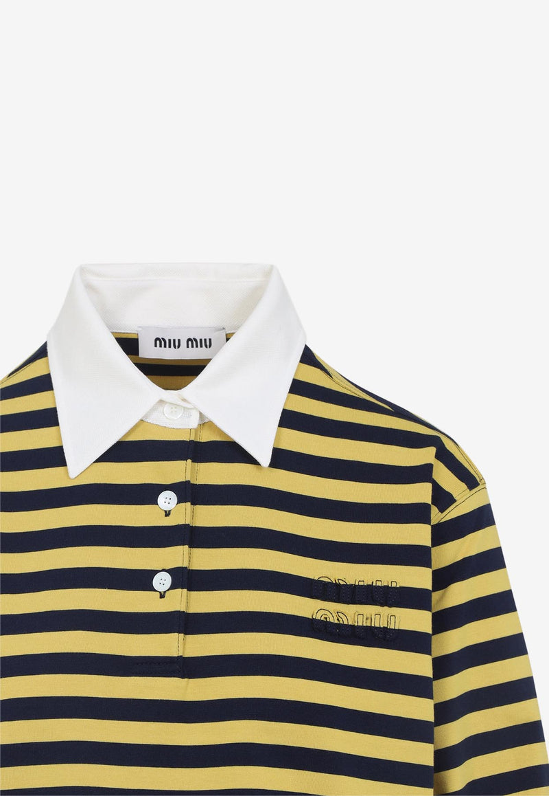Striped Polo T-shirt