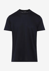 Short-Sleeved Silk T-shirt