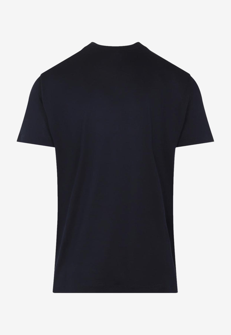 Short-Sleeved Silk T-shirt