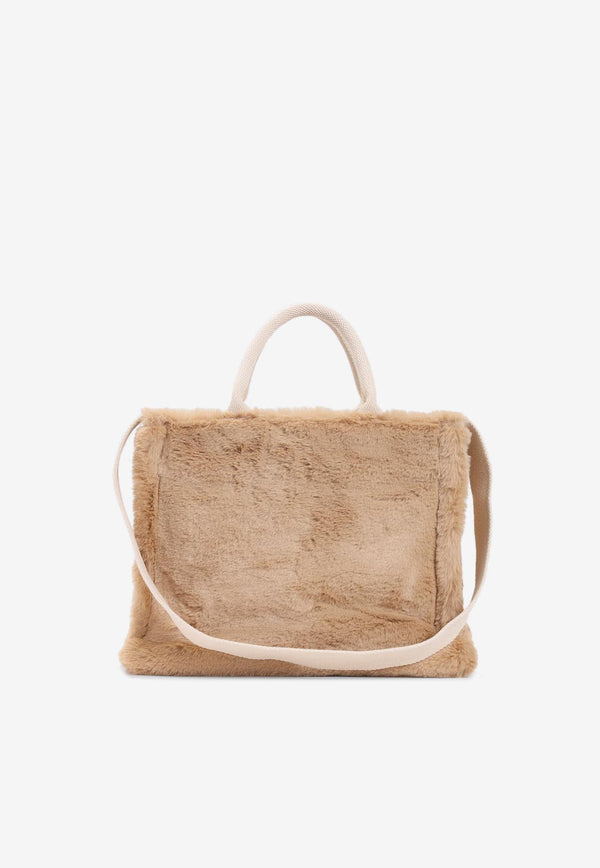 Small Fur Tote Bag