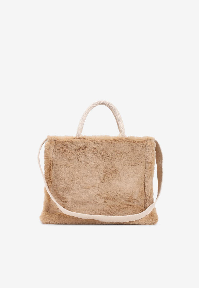 Small Fur Tote Bag