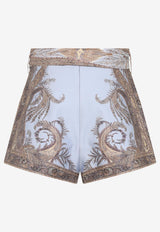 Hypnotic Flat Front Mini Shorts