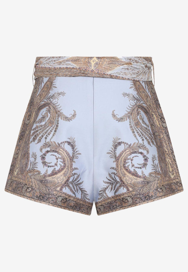 Hypnotic Flat Front Mini Shorts