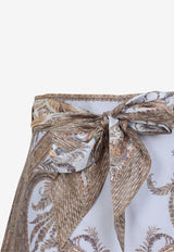 Hypnotic Flat Front Mini Shorts