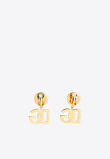 Dolce & Gabbana DG Logo Clip-On Earrings