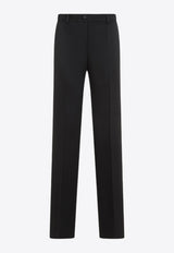 Flared Wool Pants