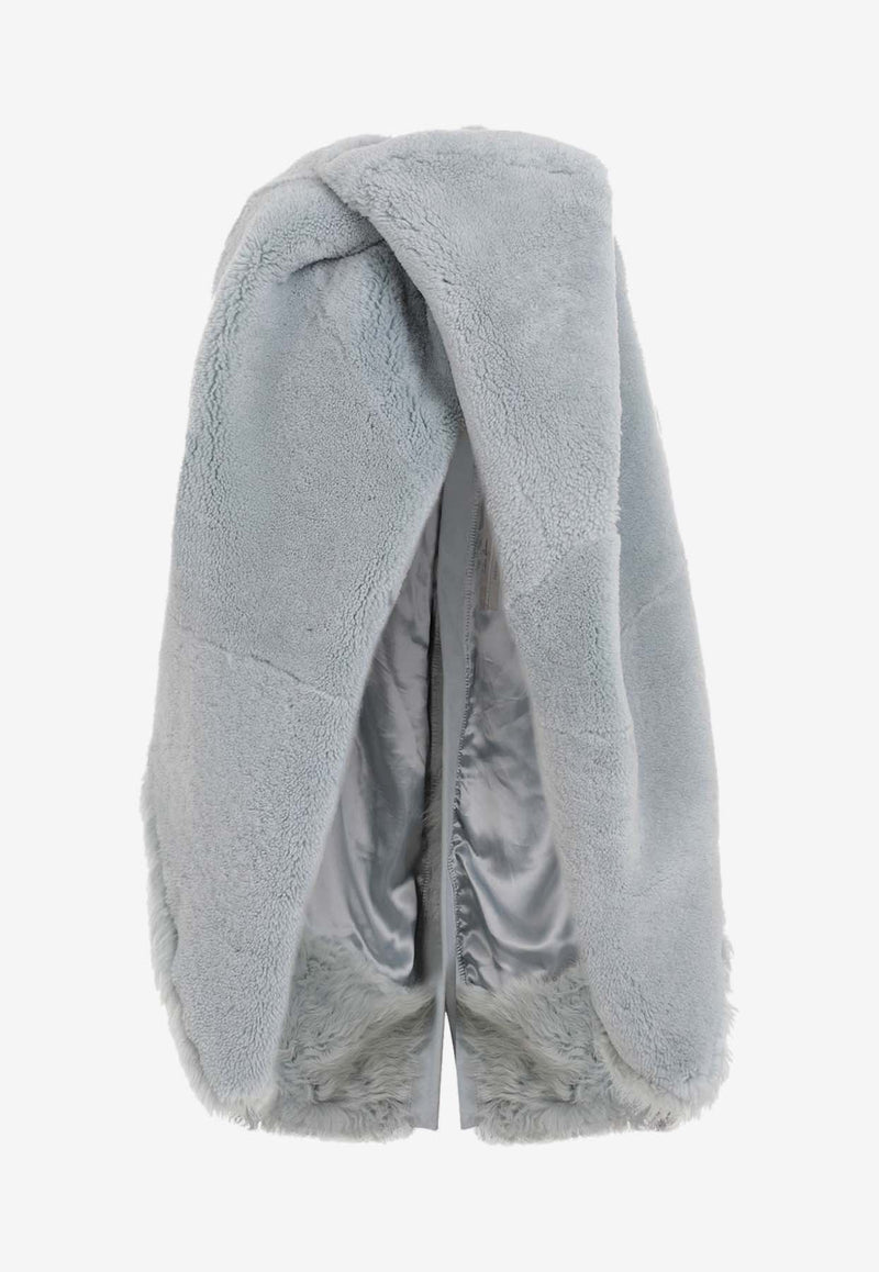 Short Masto Shearling Cape